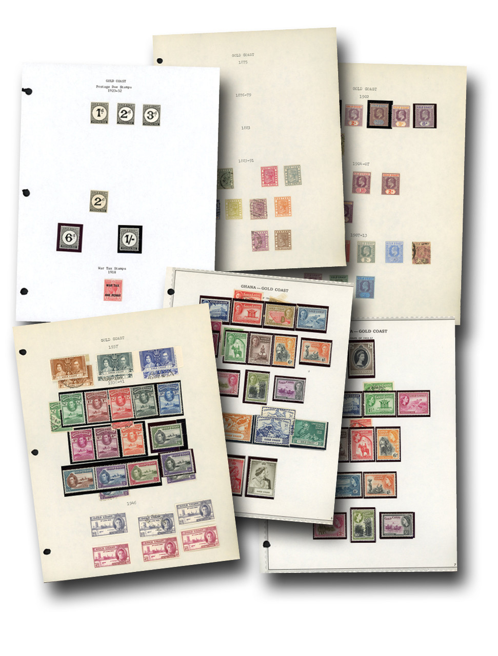 WW1228 - 1875-1957 Gold Coast Collection