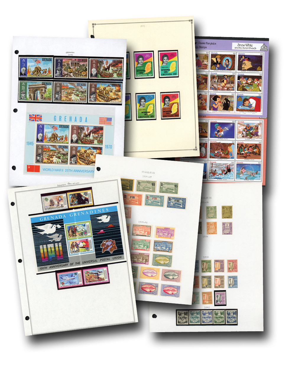 WW1231 - 1861-1987 Grenada Collection