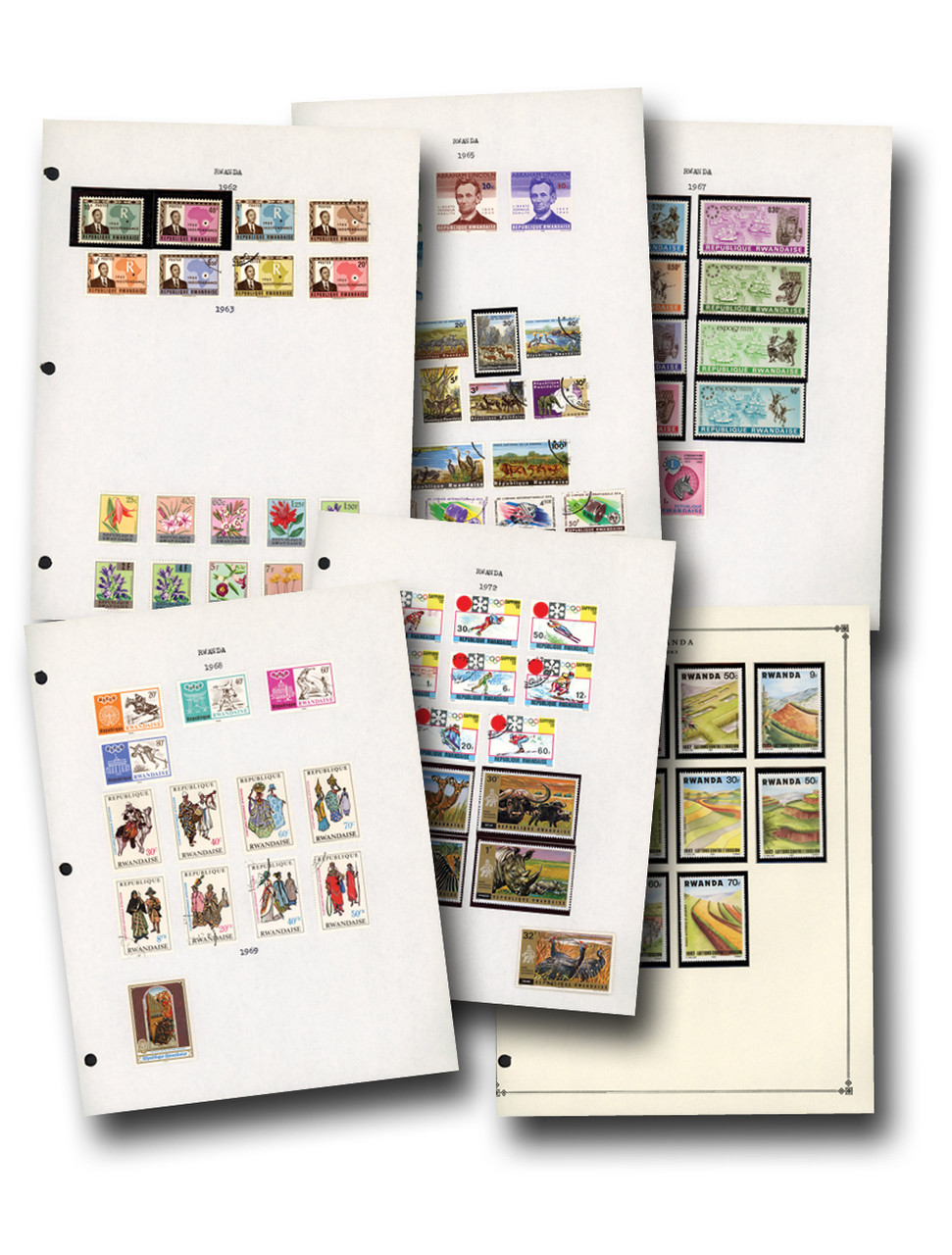 WW1252 - 1962-92 Rwanda Collection