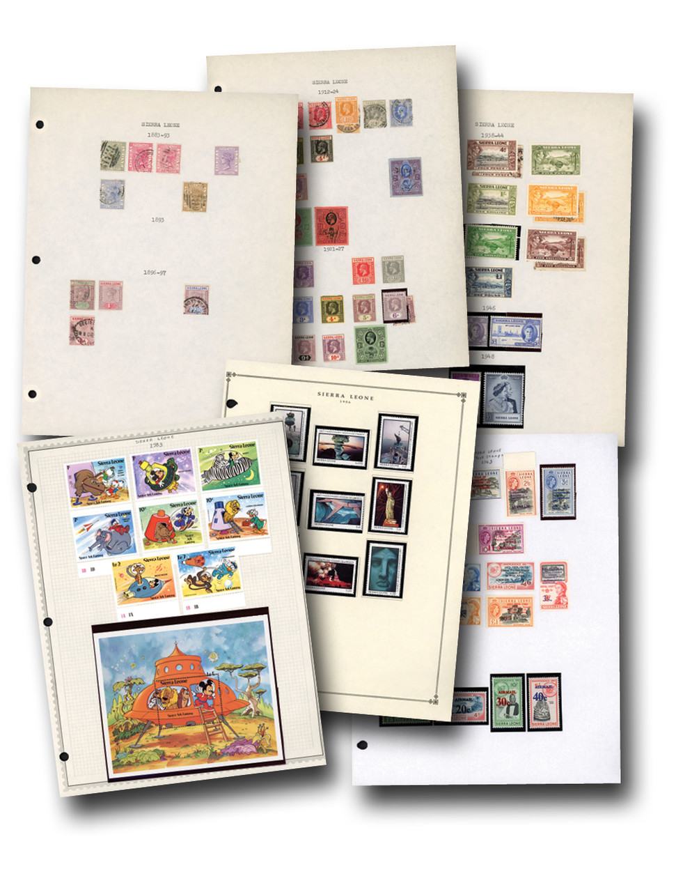 WW1271 - 1876-2001 Sierra Leone Collection