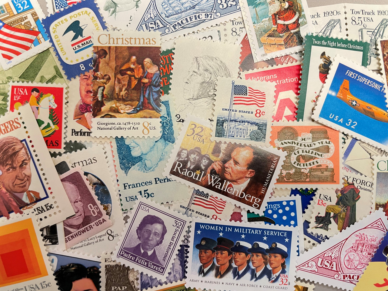 MUS021 - Grab Bag of 100 U.S. Mint Stamp Sets - $73 Face Value