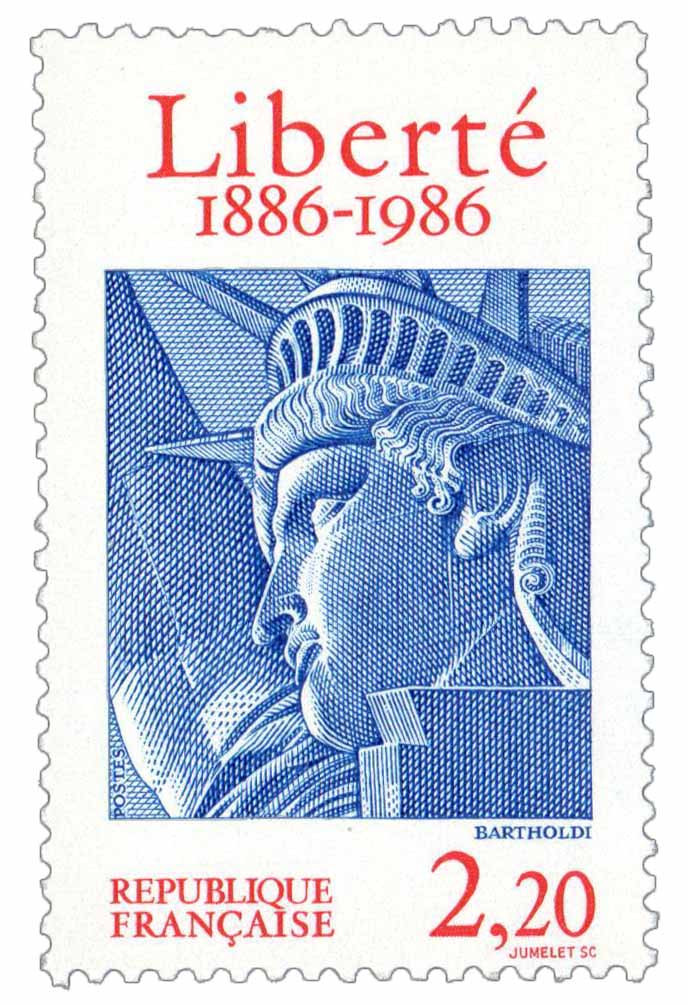 2014 - 1986 France - Statue of Libery Centennial