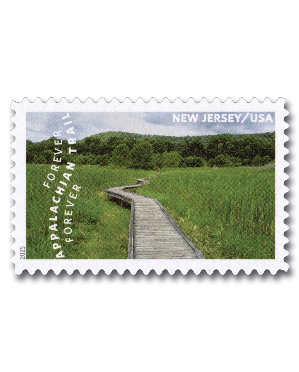 5960n - 2025 First-Class Forever Stamp - Appalachian Trail