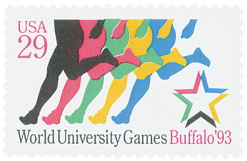 2748 - 1993 29c World University Games, Buffalo - Mystic Stamp Company