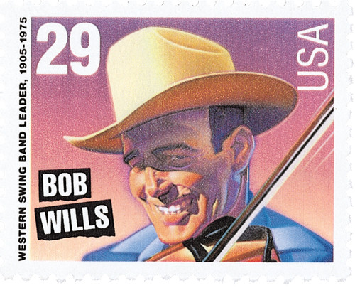 2774 - 1993 29c Country Music Legends: Bob Wills - Mystic Stamp