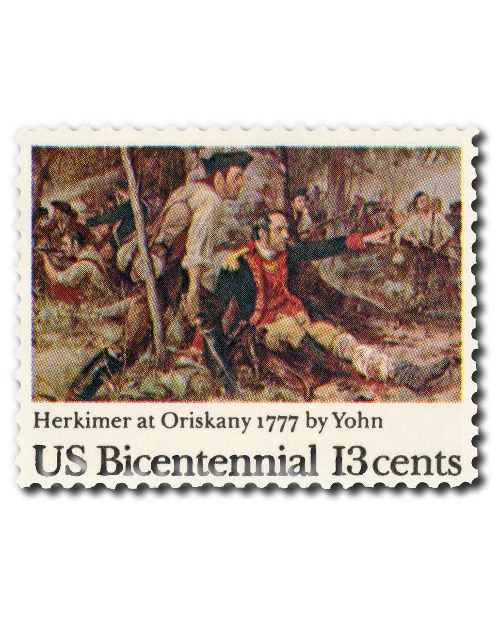 1722 - 1977 13c Herkimer at Oriskany