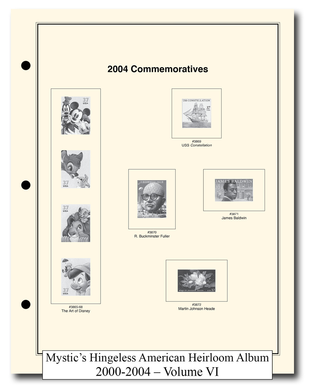 DS143 - 2000-04 Volume VI, Mystic's Hingeless American Heirloom