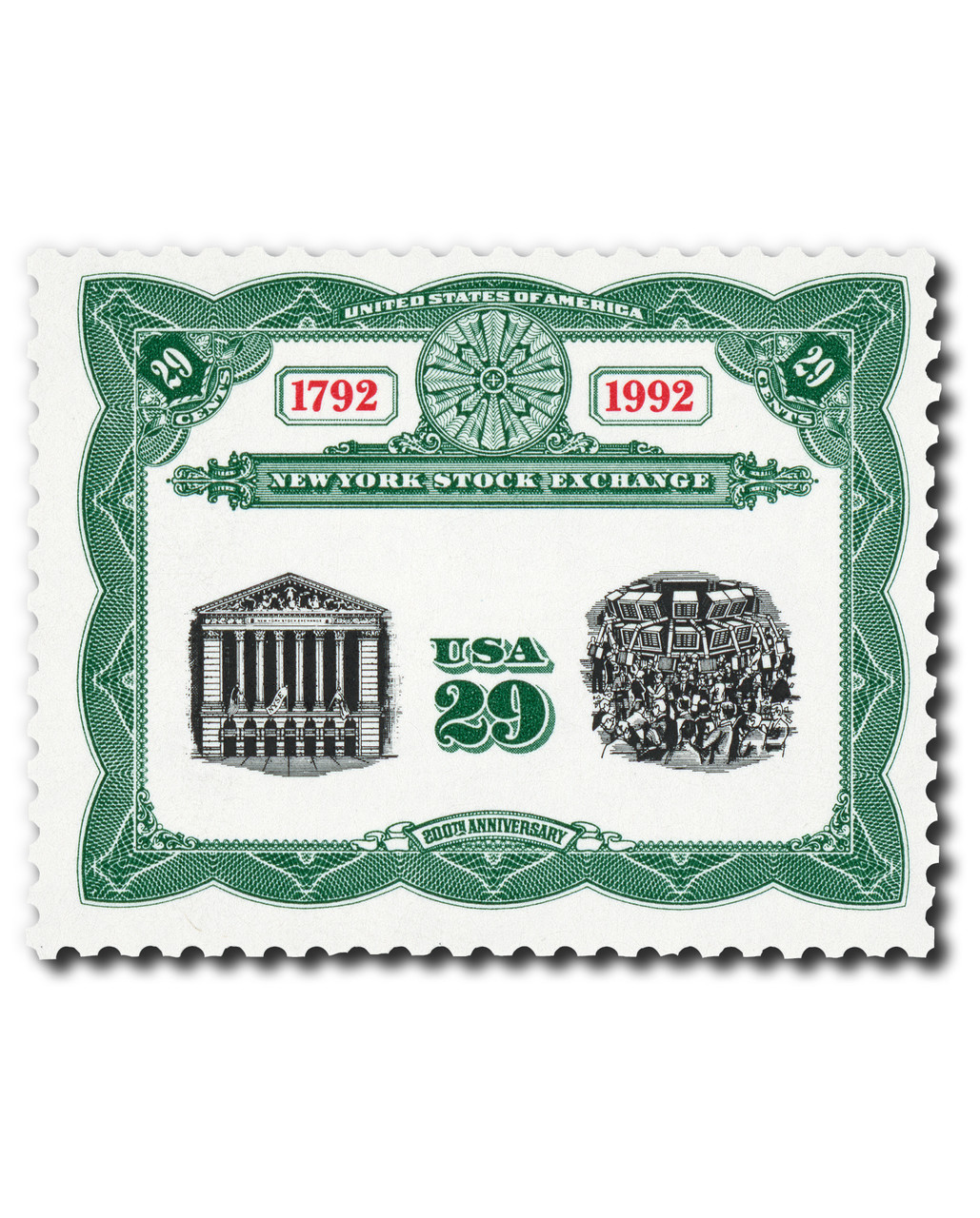 2630 - 1992 29c NY Stock Exchange