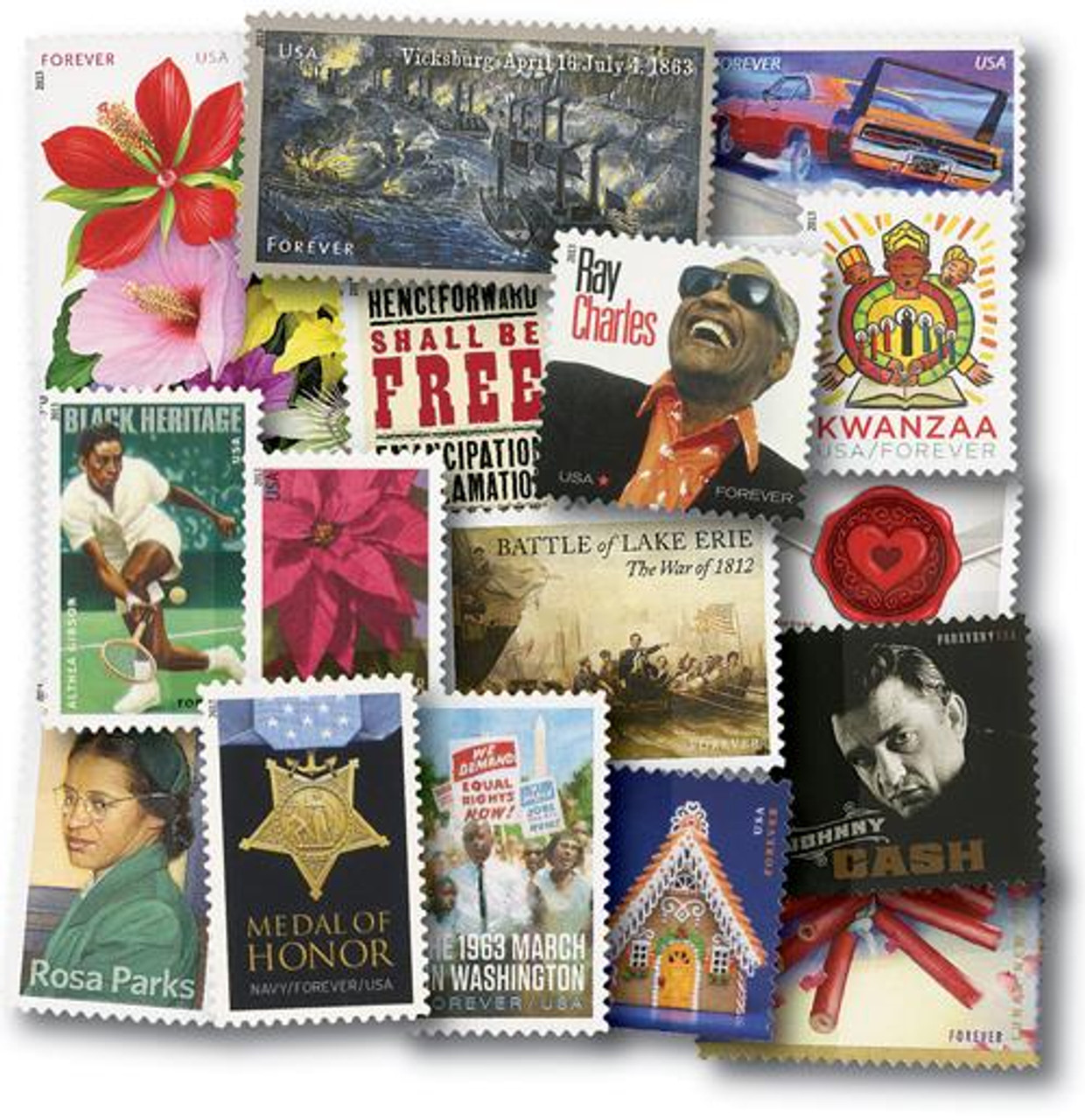 YS2013 - 2013 Commemorative Stamp Year Set - Mystic Stamp