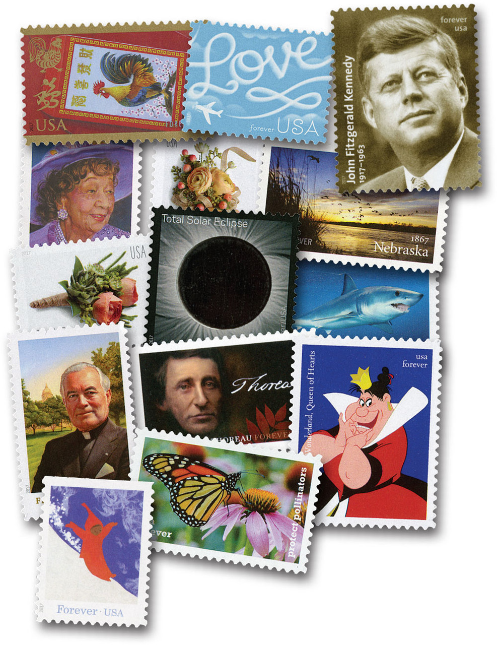 郵票年鑑 2017 106年 YS2017 - 2017 Commemorative Stamp Year Set - Mystic Stamp Company
