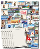 MFN695 - 2024 China Year Set with Free Blank Pages, 88 Mint Stamps