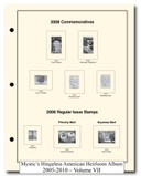 DS144 - 2005-10 Volume VII, Mystic's Hingeless American Heirloom Album with Slipcase