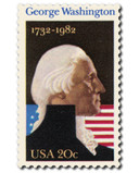 1952 - 1982 20c George Washington
