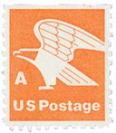 1736 - 1978 15c A-Rate Eagle, Orange, Perf. 11x10.5 1736 - 1978 15c A-Rate Eagle, Orange, Perf. 11x10.5