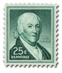 1048 - 1958 25c Liberty Series: Paul Revere