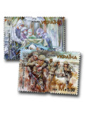 MFN636 - 2024 War Angels: Medical Support in the Field, 2 Mint Stamps, Ukraine