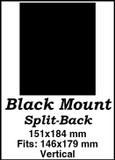 MM6165 - 151x184mm 5 Vertical Split Back-Mounts