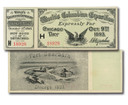 MA2133 - 1893 World's Columbian Exposition Ticket, Expressly for Chicago Day - with Attached Stub