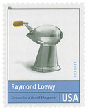4546c - 2011 First-Class Forever Stamp - Pioneers of American Design: Raymond Loewy - Streamlined Pencil Sharpener