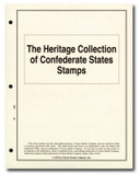 CSA1-14 - 1861 Confederate States of America, Complete Set of 14 Stamps plus Free Album and Pages