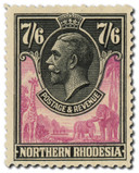 15 - 1925 Northern Rhodesia