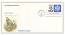UO81 - 1990 45c Official Mail Self-Sealing Envelope