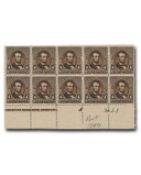 222 offer - 1890 4c Abraham Lincoln, Dark Brown