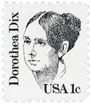 1844 - 1983 1c Great Americans Series: Dorothea Dix