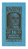 TF1145 - 1956-58, 14oz Tobacco Stamps - No Series