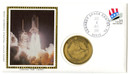 STS88M - STS-88. Launch cover with official medal