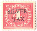 RG4 - 1934 4c Silver Tax, Carmine Rose, Perf. 11