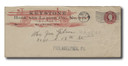 U429 - 1915-32 2c Carmine, Stamped Envelope