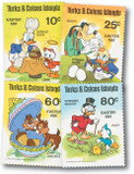 MDS483A - Turks & Caicos 1981 Easter Eggs 4 Stamps