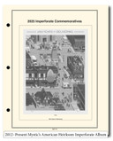 HLM900 - American Heirloom Album Collection-6-Volumes US Stamps, 2 Vol. Back-of-the-Book, 1 Vol. Imperforates & 1 Vol. US Sheets