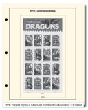 HLM900 - American Heirloom Album Collection-6-Volumes US Stamps, 2 Vol. Back-of-the-Book, 1 Vol. Imperforates & 1 Vol. US Sheets
