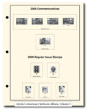 HLM000 - 1847-Present Complete Set of Six American Heirloom Albums for US Stamps
