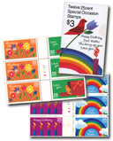 BK165 - 1998 25c Special Occasion booklet (2395-96, 2397-98)