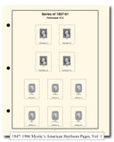 DS112 - 1847-Present Mystic's American Heirloom Standard Album, 3-Volume