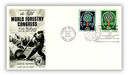 8A82P - 1960 4c/8c Fifth World Forestry Congress