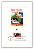 55910 - 1991 WWII-Civil Defense 29c Proofcard