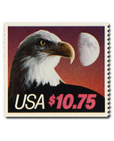 2122 - 1985 $10.75 Eagle & Moon, Booklet Single