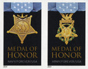 4822-23f - 2013 First-Class Forever Stamp - Imperforate Medal of Honor: World War II