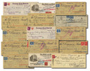 MFN330 - 1915-1950 Canada Bank Checks with Revenue or General Issue Stamp Affixed, 15 Checks