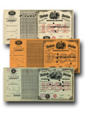 MUS078 - 1874-83 Special Tax Stamps, 3 variety