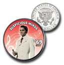 CNS2011 - Elvis Presley "Suspicious Minds" US Half Dollar Commemorative Coin