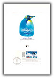 55887TB - 1991 50c Antarctic Treaty tab Proofcrd/Pact