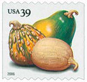 4006 - 2006 39c Crops of America: Squashes, coil