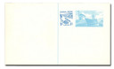CZUX18 - 1971 5c + 1c Light Ultramarine, Ship in Panama Canal Lock, Canal Zone Postal Card