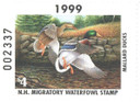 SDNH17 - 1999 New Hampshire State Duck Stamp