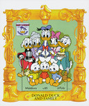 MDS393F - Maldives 1996 Family portrait, Mint S/S